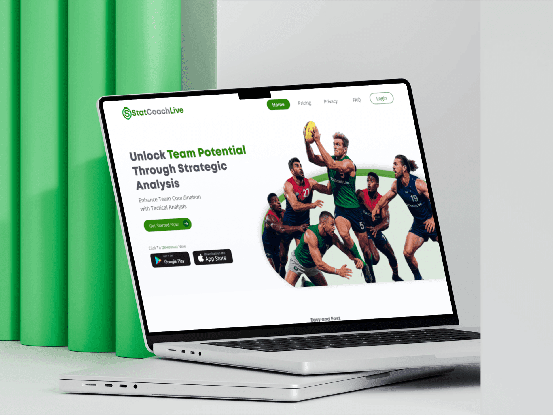 StatCoachLive — Sports Strategic Analysis Platform