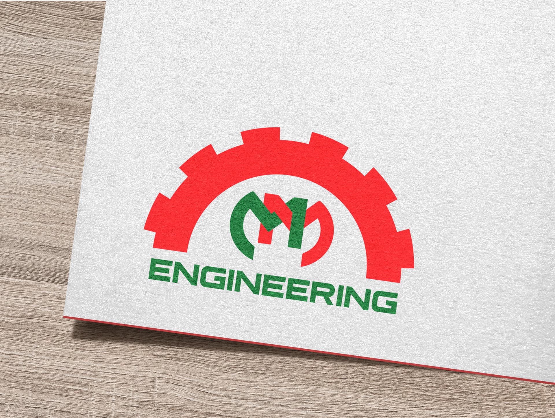 MM Engineering — Industrial Engineering & Machinery Logo Design
