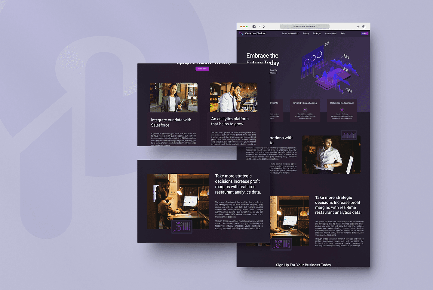 NexusVision — Restaurant Data Analytics SaaS