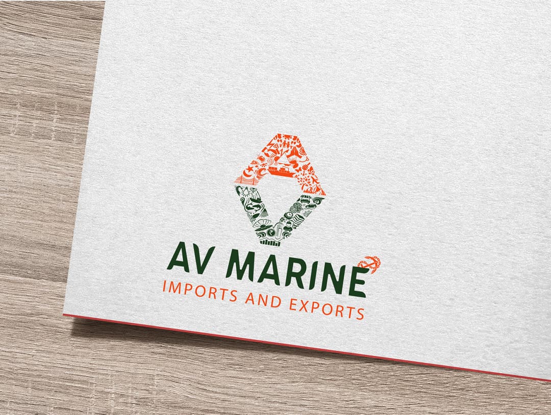 AV Marine — Maritime Imports & Global Logistics Brand Identity