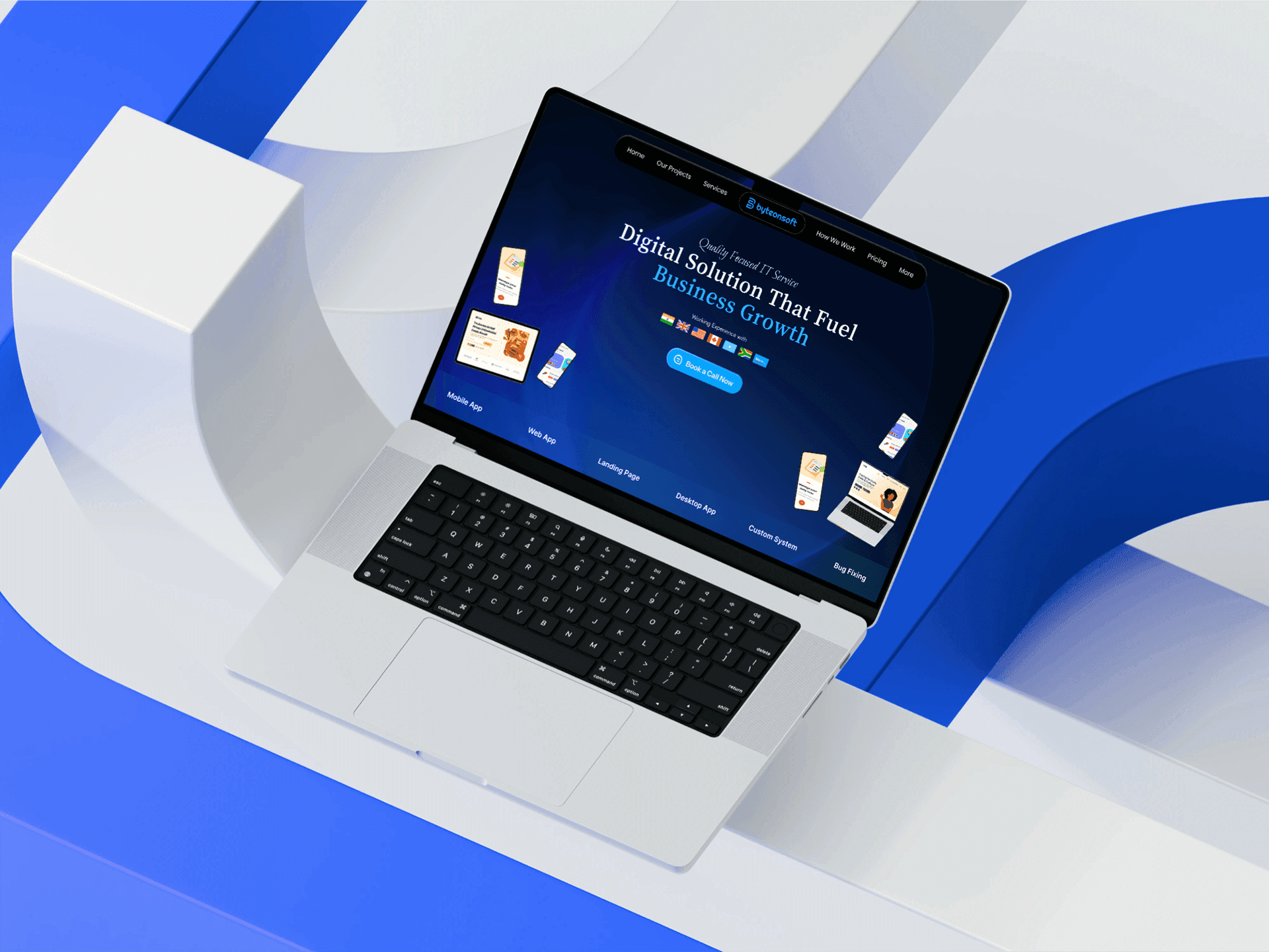 Byteonsoft — Quality Focused IT Service & Agency Website