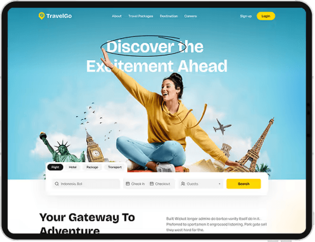 TravelGo iPad
